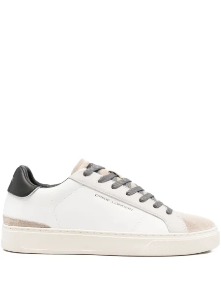 Kožne tenisice Crime London bijela