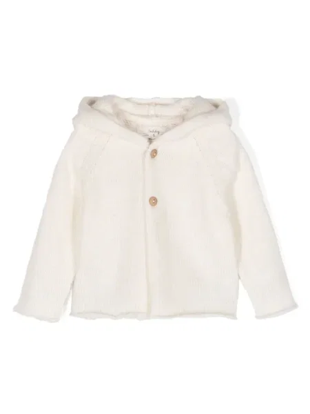 Sweter dziecięcy Teddy & Minou biały