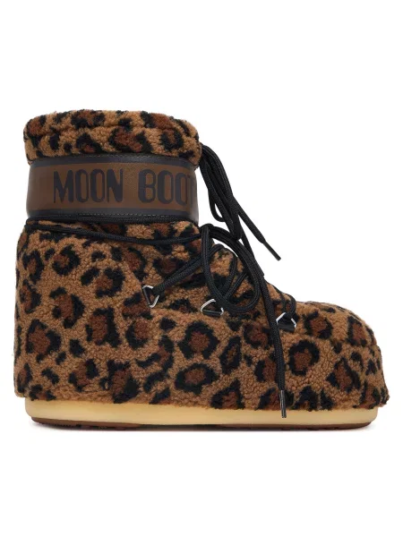 Μπότες Χιονιού Moon Boot καφέ