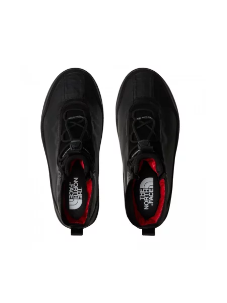 Botki The North Face sznurowane koronkowe czarne