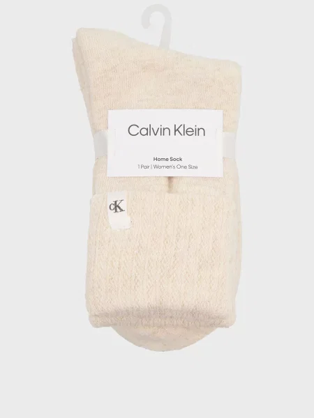 Шкарпетки Calvin Klein бежеві