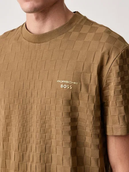 Футболка Boss Green зеленая