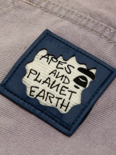 Geacă Aape By A Bathing Ape cu cordon gri
