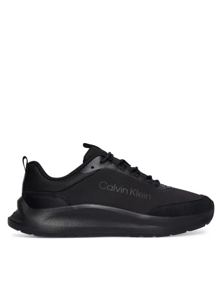 Αθλητικά Calvin Klein Light Eva Run Ess Lac Ny-Su Wmn μαύρο