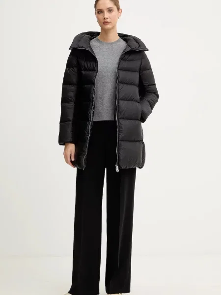 Пухова куртка Hetrego HANNA зимова oversize чорний