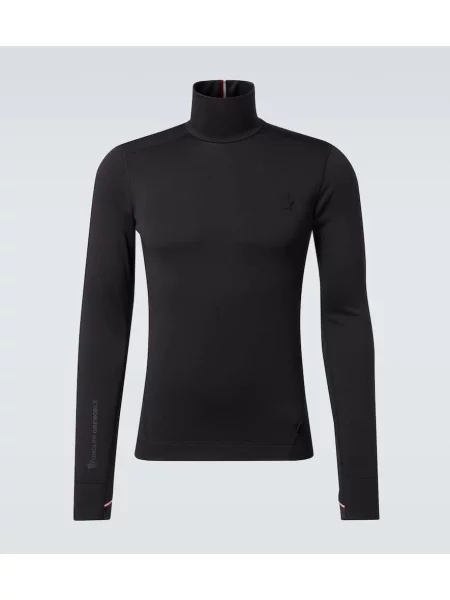 Jersey termo spodnje perilo Moncler Grenoble črna