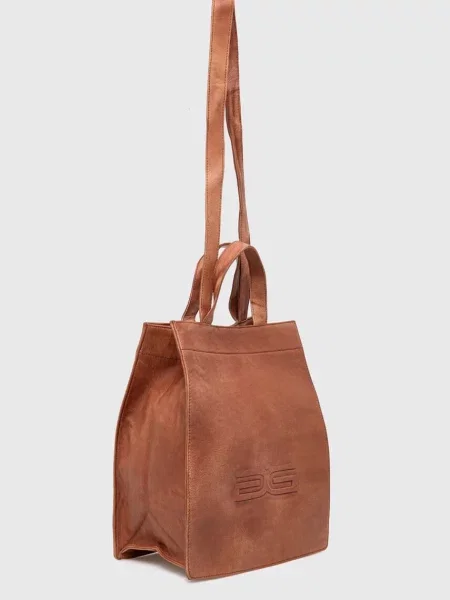 Шкіряна сумочка Gestuz коричневий