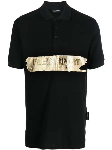Polo Plein Sport cu imagine negru