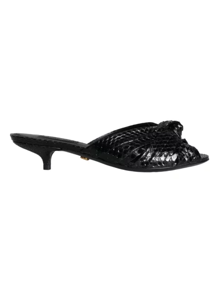 Klapki Dolce And Gabbana czarne