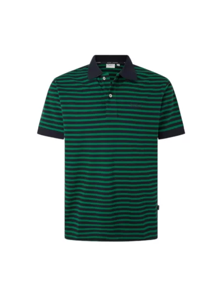 Koszulka polo Pepe Jeans zielona
