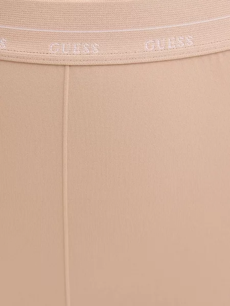 Легінси Guess MATILDE однотонні бежевий