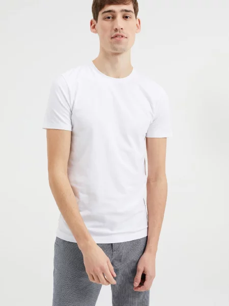 WE Fashion Tricou alb