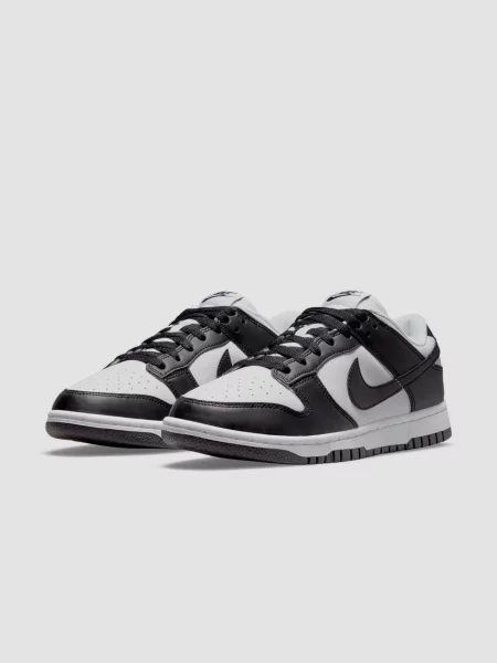 Кросівки NIKE Dunk білий/чорний штучна шкіра/текстиль білі