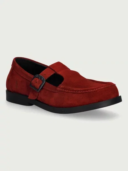 Fly London mocasini pentru femei din piele