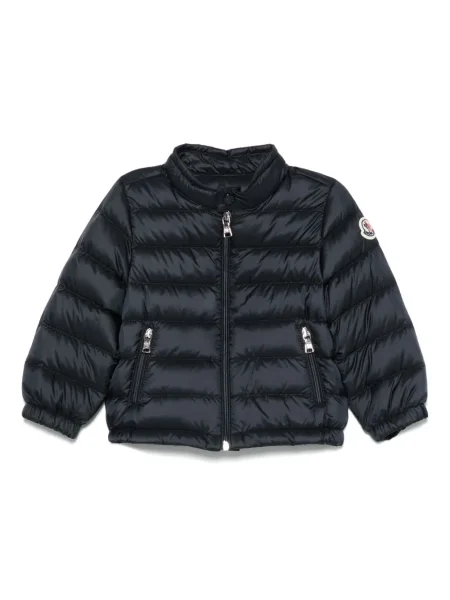 Kurtka dziecięca Moncler Enfant niebieska