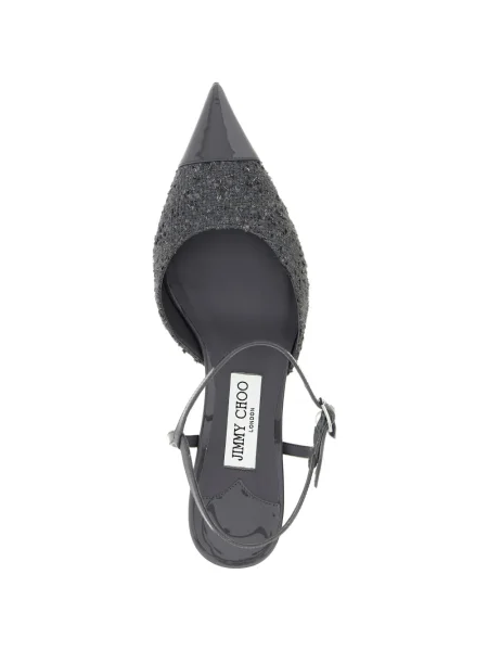 Pandantiv Jimmy Choo cu perle gri