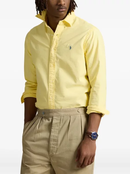 Șapcă Polo Ralph Lauren din fleece cu dungi cu volane albastru