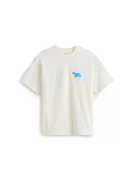 VANS Tričko Bar Hopper královská modrá / zelená / oranžová bílá