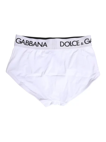 Majtki briefs Dolce And Gabbana białe