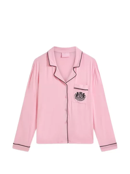 Cămașă Juicy Couture cu autograf roz
