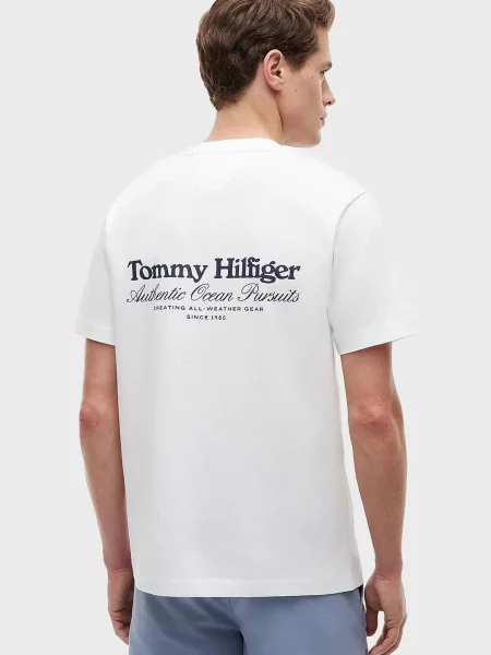 Футболка Tommy Hilfiger біла