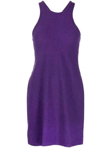 Sukienka Beyond Yoga garniturowa fioletowa