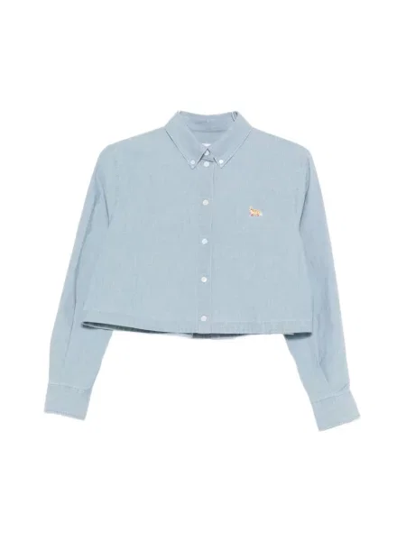 Koszula Maison Kitsune niebieska