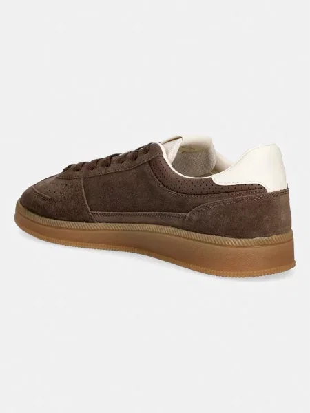 Tommy Jeans THE GREENWHCH EDGE SUEDE sneakersy zamszowe brązowe
