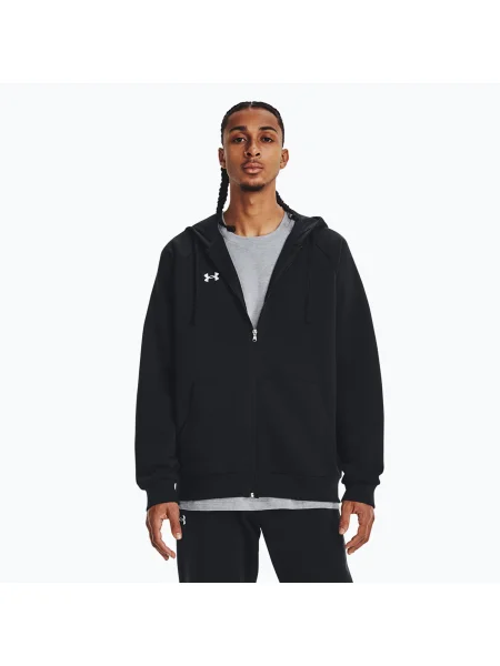 Fleecová mikina Under Armour čierna