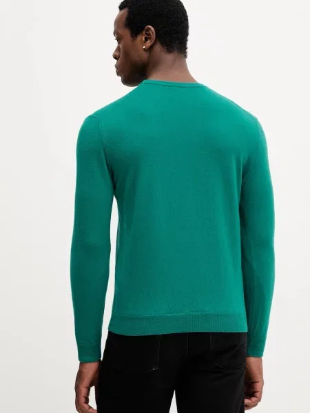 Шерстяной свитер United Colors Of Benetton коричневый