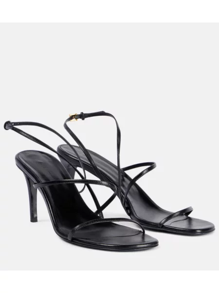Sandale Khaite din piele negru