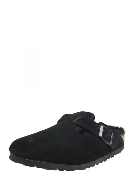 BIRKENSTOCK Pantofle Boston' černá