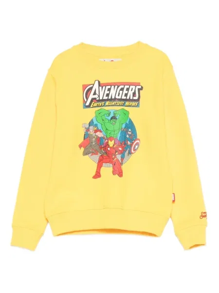 Sweter dziecięcy Mc2 Saint Barth żółty