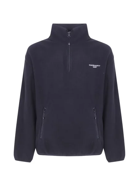 Hanorac cu fermoar Carhartt Wip albastru
