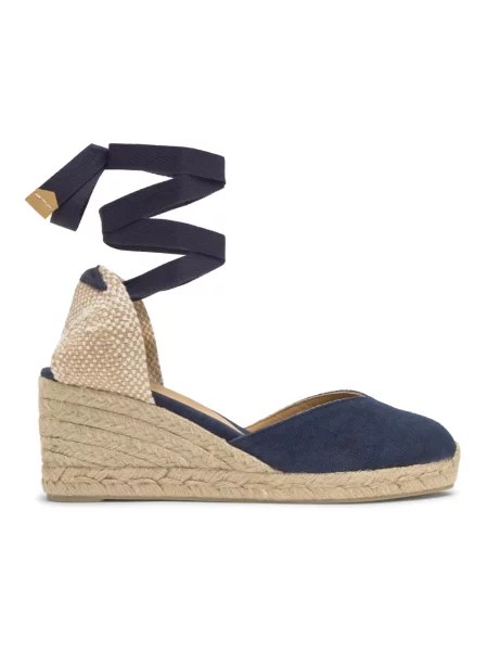 Espadryle Castaner niebieskie