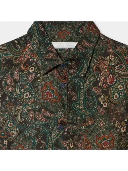 Sukienka koszulowa Brooks Brothers z wzorem paisley
