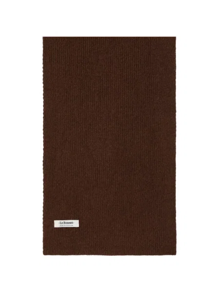 Fular Le Bonnet tricotate maro