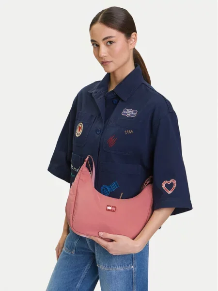Torebka Tommy Jeans różowa