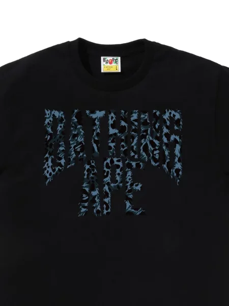 Tricou A Bathing Ape® cu imagine negru
