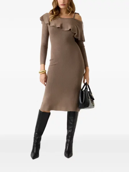 Rochie Guess tricotate maro