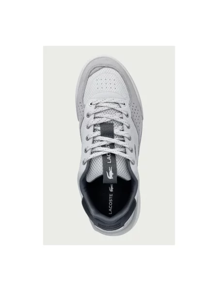 Sneakersy Lacoste skórzane białe