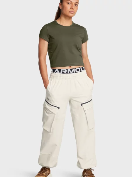 Детская футболка Under Armour зеленая