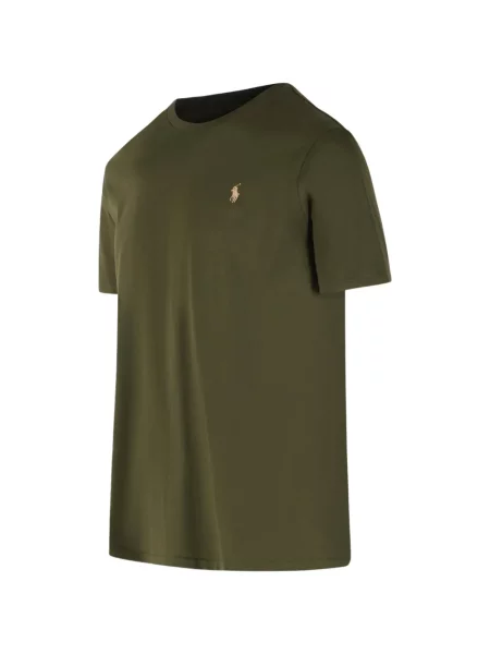 Поло тениска Polo Ralph Lauren бродирана зелено