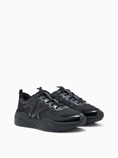 Повседневные кроссовки Armani Exchange черные