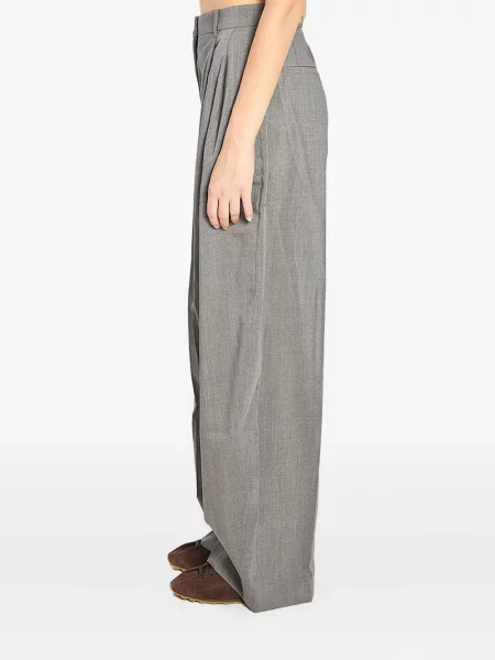 Pantaloni Jacquemus plisate gri