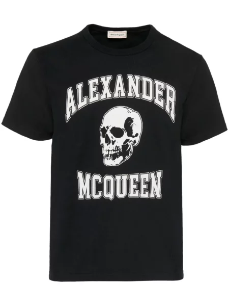 Tricou Alexander Mcqueen cu imagine negru