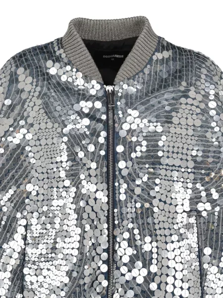 Geacă bomber Dsquared2 cu paiete