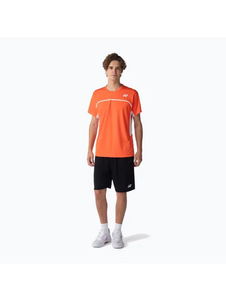 Koszulka YONEX Practice Crew Neck pomarańczowa