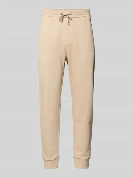 Spodnie dresowe z czystej bawełny w kroju regular fit Armani Exchange
