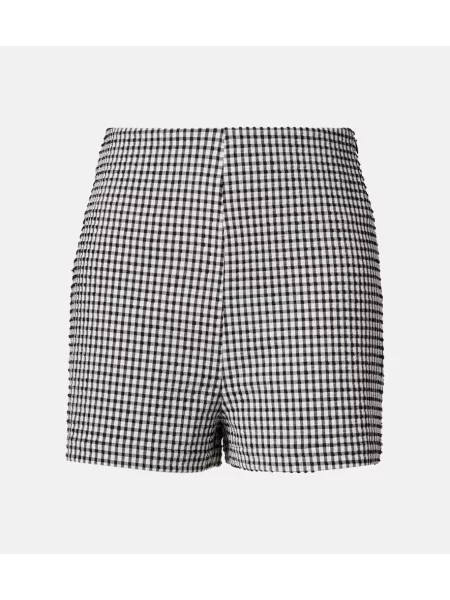 Szorty Róhe z wysoką talią czarne